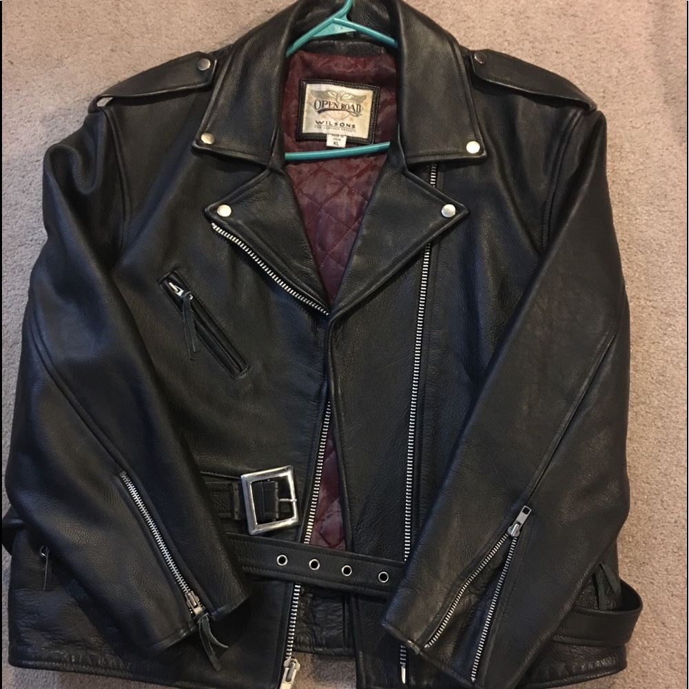 Leather jacket
